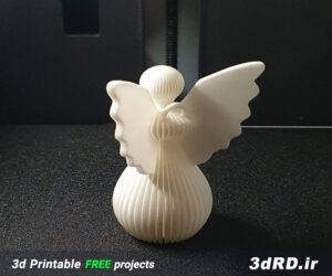 دانلود طرح سه بعدی مجسمه فرشته/فرشته کوچولو/مجسمه فرشته تزیینی/مجسمه دکوری/مجسمه تزیینی