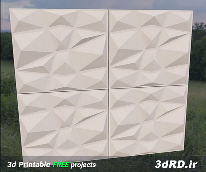 دانلود طرح سه بعدی پنل دیواری/پنل سه بعدی/پنل دکوراتیو سه بعدی/پنل دیواری دکوراتیو/پنل تزیینی/پنل دیواری هندسی