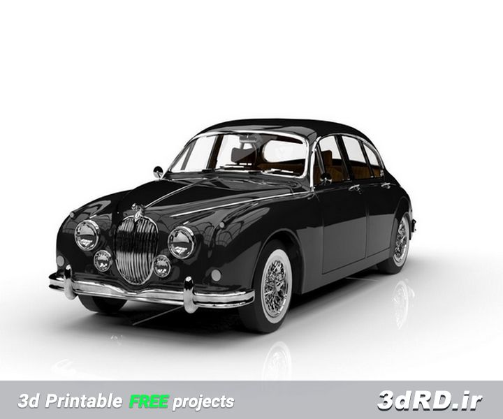دانلود طرح سه بعدی ماشین کلاسیک/ماشین جگوارمارک2/جگوار MK2/جگوار مارک 2مدل 1962