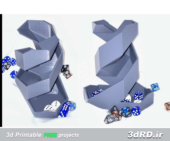 دانلود طرح سه بعدی برج برای تاس بازی