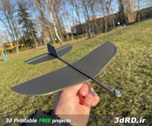 دانلود طرح سه بعدی هواپیما مدل گلایدر/هواپیما گلایدر/هواپیما سه بعدی