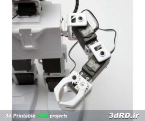دانلود طرح سه بعدی ربات انسان نما