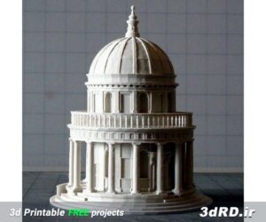 دانلود طرح سه بعدی ماکت /ماکت کلیسای سنت پیتر/ماکت معبد کوچک