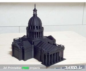 دانلود طرح سه بعدی ماکت/ماکت معبدپانتئون/ماکت معبد
