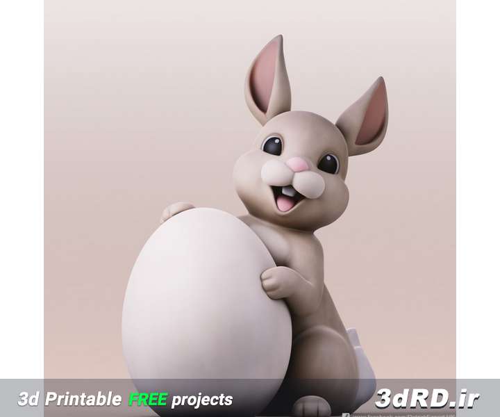 دانلود طرح سه بعدی خرگوش/خرگوش اسباب بازی/خرگوش بانی