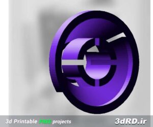 دانلود طرح سه بعدی نگهدارنده قرقره /نظم دهنده قرقره /استند قرقره