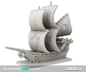 دانلود طرح سه بعدی کشتی دریایی/کشتی بازی نبرد دریایی/کشتی نبرد