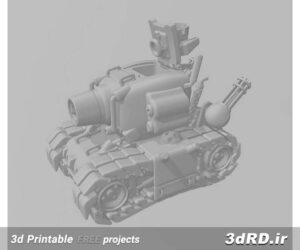دانلود طرح سه بعدی ماشین جنگی/تانک/تانک جنگی