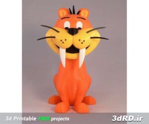 دانلود طرح سه بعدی بچه گربه/گربه کوچک/گربه پلاستیکی/گربه اسباب بازی