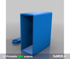 دانلود طرح سه بعدی استند جا دستمالی/ نظم دهنده جا دستمالی/جا دستمالی با کشو