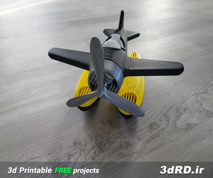 دانلود طرح سه بعدی بدنه هواپیما شناور/بدنه هواپیما سه بعدی