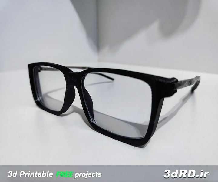 دانلود طرح سه بعدی فریم عینک/فریم عینک سه بعدی