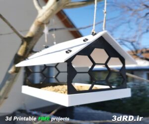 دانلود طرح سه بعدی خانه پرنده /خانه پرنده سه بعدی