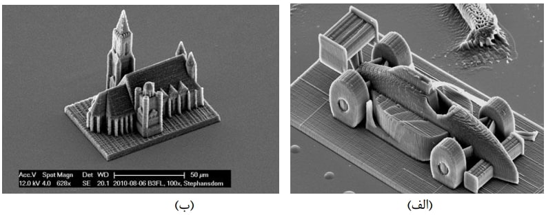 نانو ساختارهای پرینت شده توسط محققان دانشگاه وین