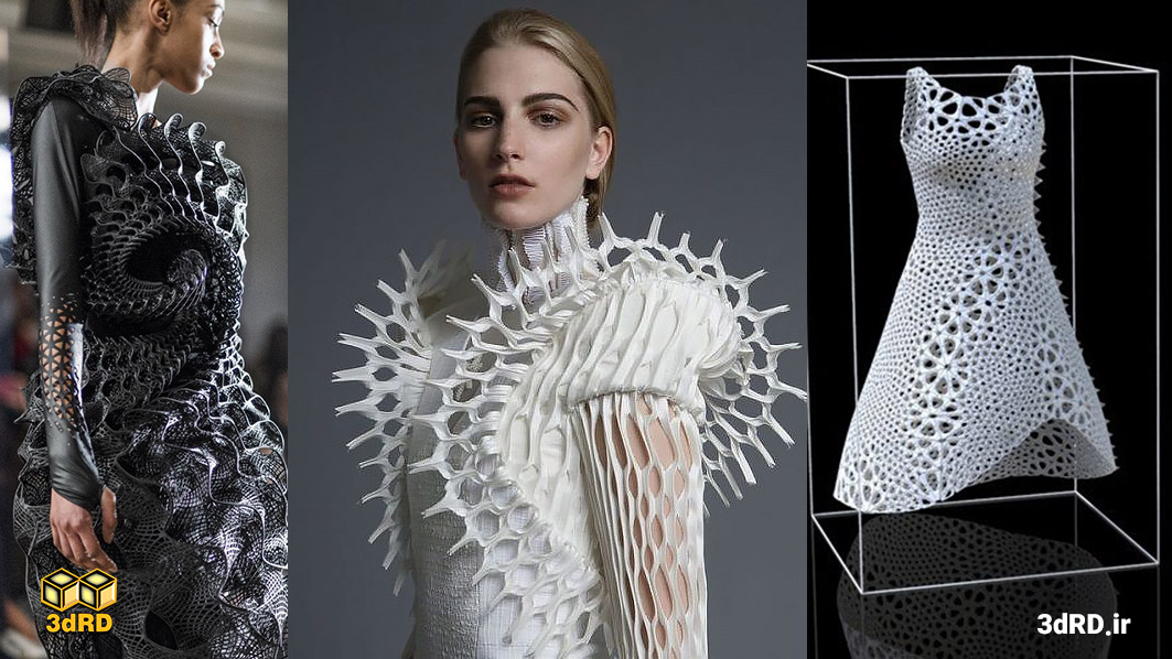 پرینتر سه بعدی صنعت مد و پوشاک
