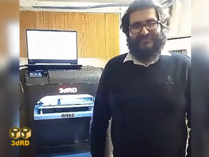 نصب و راه اندازی و آموزش رایگان پرینتر سه بعدی نیمه صنعتی پلاس