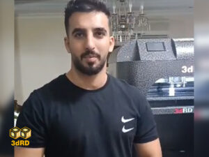 تحویل پرینتر سه بعدی صنعتی پلاس 3dRD در تهران