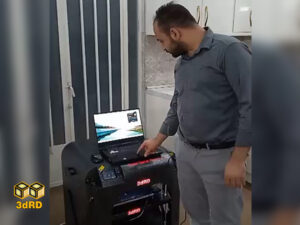 نصب، راه اندازی و آموزش پرینتر سه بعدی نیمه صنعتی پلاس (1401/11/11)