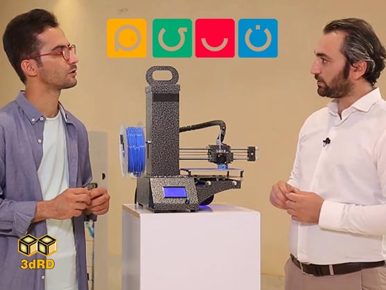 معرفی برند پرینتر سه بعدی 3dRD در شبکه نسیم