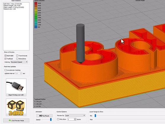 آموزش تنظیمات پرینت سه بعدی در سیمپلیفای simplify 3d